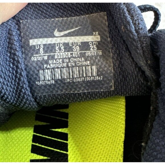 Nike Shoes Women Sz 8 Blue Air Zoom Pegasus 35 A03906 Running Jogging Sneakers - Picture 9 of 10